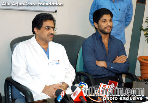 Allu Arjun donates