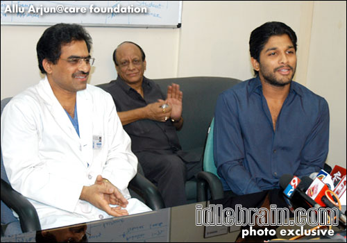 Allu Arjun donates