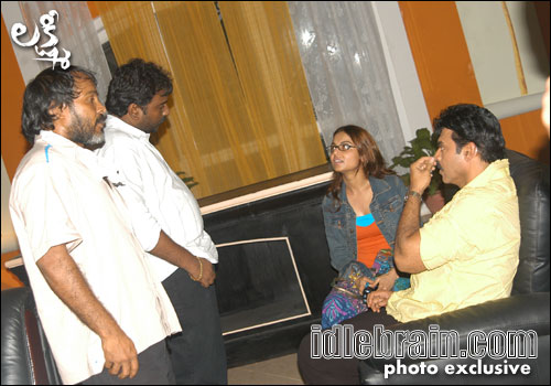 lakshmi working stills